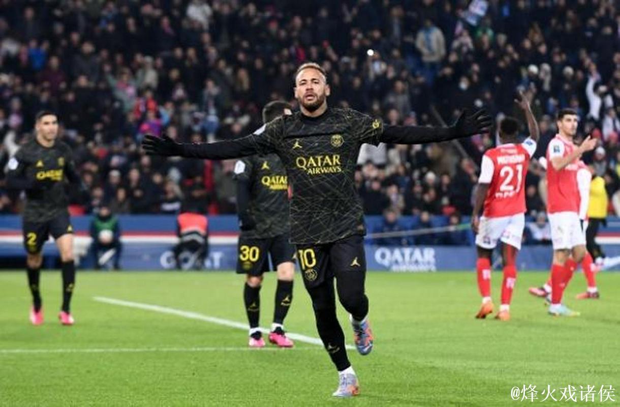 法甲-内马尔建功维拉蒂红牌 十人巴黎1-1遭兰斯绝平 法甲-内马尔建功维拉蒂红牌 十人巴黎1-1遭兰斯绝平